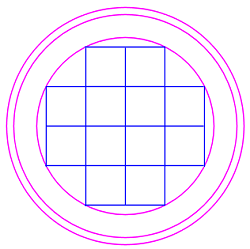 sphere and unit cubes