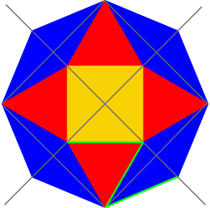 original octagon with segments