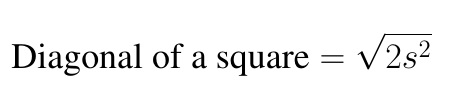 The Angles of a Square